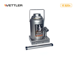 Домкрат гидравлич 50т бутылочный (подъем 255x465) VETTLER 20142