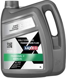 75W90 LUXE TRANSSOL X GL-4/5  синт. 4Л трансм масло