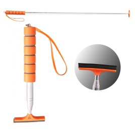 НОВИНКА!!! Водосгон "Li-Sa" "Т"-образный телескопический 21,5-97,5см, оранжевый 48796
