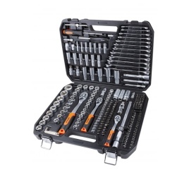 Набор инструмента "AV Steel" 219 предм. 1/4",3/8",1/2" профессион. AV-011219