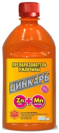 ПРЕОБРАЗ. РЖАВЧИНЫ ЦИНКАРЬ 500 мл. флакон AG0103