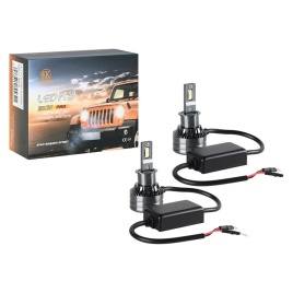 Лампа светодиод. H3 K3 KurumaKit (PK22s) ( компл. 2шт.)  9-32V  60W 3000lm 6500k  18319