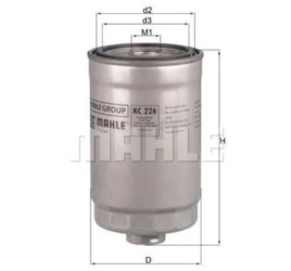 ФИЛЬТР ТОПЛ. KNECHT KC226