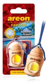 Ароматизатор  AREON дер.+стекл "FRESCO" Летняя мечта