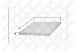 ФИЛЬТР САЛОНА Stellox 71-10078-SX Ford Focus Transit