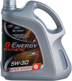 5w30  G-Energy  SynthSuperStart  масло  (4л /0,849кг)    253142400
