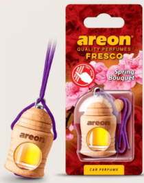 Ароматизатор  AREON дер.+стекл "FRESCO" Весенний букет