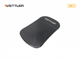 Коврик противоскользящий липучка овал черный (140*85) VETTLER 19634