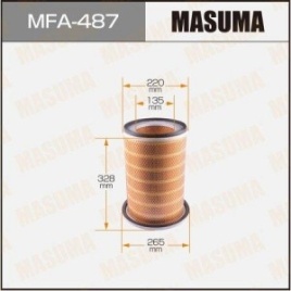 ФИЛЬТР ВОЗД. Masuma A-364 (1/4) Б