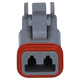 Коннектор DTP06-2S серии  2-х контактный (мама) 33*15*14mm