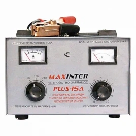 Зарядное устройство Plus-15 A MAXINTER, 230ВТ, 255*195*135 мм