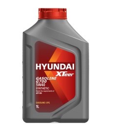 5W40 Hyundai XTeer Gasoline G700 SP 1L моторное масло синтетика