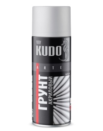 ГРУНТ акриловый белый KUDO  KU-2104 520 мл  