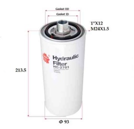 ФИЛЬТР гидравлический Sakura HC-2701