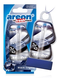 Ароматизатор  AREON гель "REFRESHMENT LIQUID" Черный лед 02