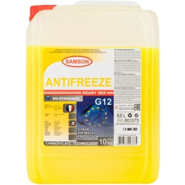 Антифриз ANTIFREEZE Samson EU-Standart G12, (Желт) 10 кг