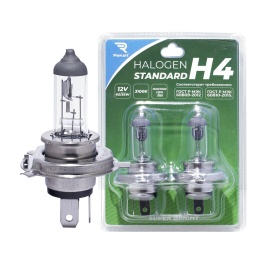 Лампа галоген. H4 12V 60/55W P43t Rekzit Standard (блистер 2 шт.) 90046 (цена за блистер)