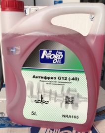 NORD антифриз КРАСНЫЙ G12 5 Л (-40)