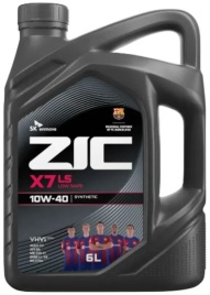 10W40  ZIC  X7 LS СИНТ. 6Л масло моторное ЕС
