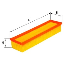 ФИЛЬТР ВОЗД. ДИФА 4455 RENAULT LOGAN, Sandero/Stepway 2012- (C 33 006)