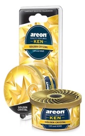 Ароматизатор  AREON "GEL KEN BLISTER" Золотой кристалл NEW