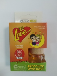 Ароматизатор LOVE IS бочонок Сладкая папайя 8 мл