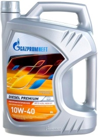 10W40 Gazpromneft Diesel Premium  масло моторное  (5л / 4,37кг)   253142105