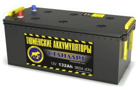 АКБ  6CT-132L Standard г. Тюмень (513х189х230)