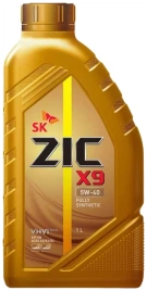 5W40  ZIC  X9     1Л   масло мотор ЕС