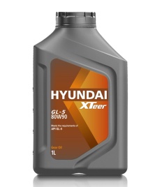 80W90 Hyundai XTeer Gear Oil-5  1 L. API GL-5 трансмиссион.масло