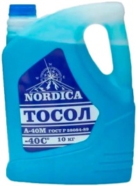 Тосол А-40М NORDICA (10 кг)