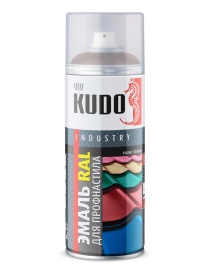ЭМАЛЬ  для металлочер. ШОКОЛАДНО-КОРИЧН. RAL8017 KUDO  KU-08017R 520 мл