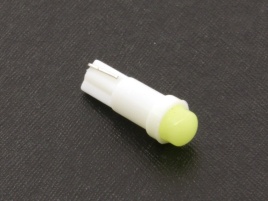 Лампа светодиод.  T5 12V Lumen Drop T5-50-50-1SMD (White) (семечки) (в упак. 10шт) MLD-12VT5-1077