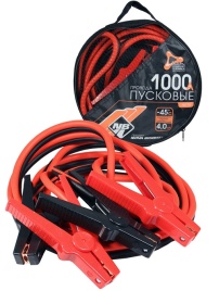 Провода пусковые,1000 А, 4м. морозостойкие"Nova Bright-fusion" в сумке 46778