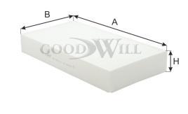 ФИЛЬТР ВОЗД. GOODWILL AG 1063 CF