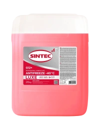 Антифриз Sintec LUXE  G12+, красный, кан. 20л