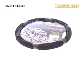 Чехол на руль спонж черный (XL) 41-42 см. PVC (6 подушек) (Газель) VETTLER SPORT 17581