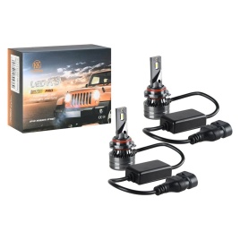 Лампа светодиод. HB4 K3 KurumaKit (P22d 9006) ( компл. 2шт.)  9-32V  60W 3000lm 6500k  18323