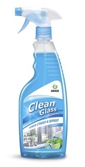 Очист. стекол Clean Glass блеск стекол и зеркал (голубая лагуна) GRASS 600 мл триггер 125247