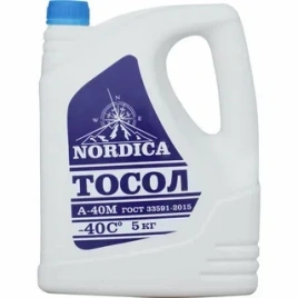 Тосол А-40М NORDICA (5 кг)