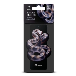 Ароматизатор картон Grass Змея"Ягоды & ментол" ST-1460