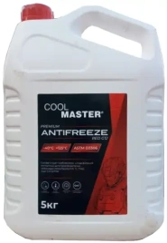 Антифриз COOL MASTER Red G12+ (красный) 5 кг 