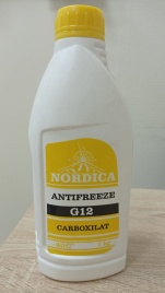 Antifreeze -40 G12 NORDICA желтый (1 кг)