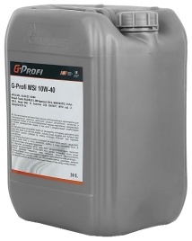 10W40 G-Profi MSI масло моторное (20л / 17,7кг)   2389900050