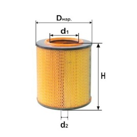 ФИЛЬТР ВОЗД. ДИФА 4317M ГАЗ (дизель) 4301, 3306, 52, 53, 33078,6611,ГАЗ 6640,3309