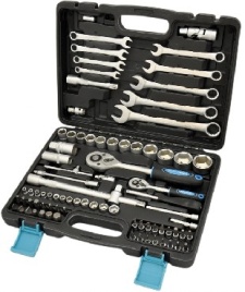 Набор инструмента 82 пред. 1/2 "1/4" DR СrV AUTOVIRAZH AV-212082