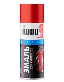 ЭМАЛЬ для суппортов КРАСНАЯ KUDO KU-5211 520 мл