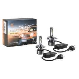 Лампа светодиод. H4 K3 KurumaKit (P43t) ( компл. 2шт.)  9-32V  60W 3000lm 6500k  18320