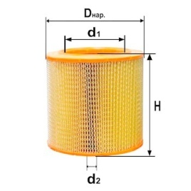 ФИЛЬТР ВОЗД. ДИФА 4309 ДОН-1500А (без элемента) Т150-1109560