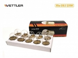 Лампа накал. R5W 12V 5W BA15s VETTLER HuaDiao габарит (в упак.10 шт) 17146